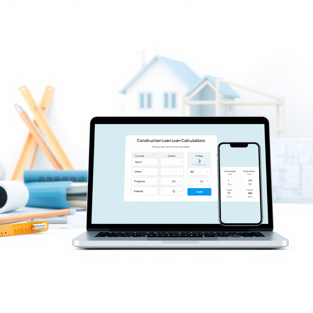 Construction Loan Calculator, loan calculator, construction calculators